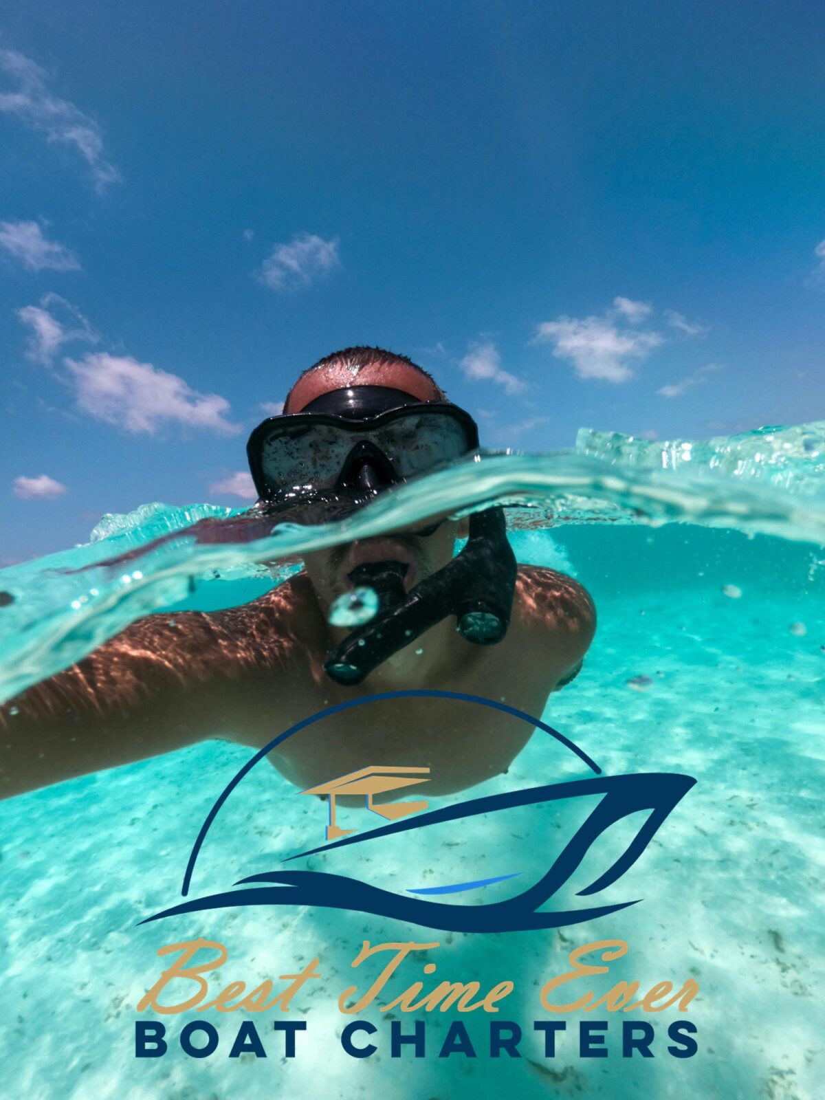 Bachelorette boat charter Key West: Private Snorkel + Dolphin Day that still feels like a celebration (BYOB, up to 12) cover