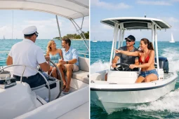 Captained Charter Versus Boat Rental in Key West